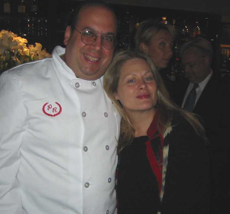 Head Chef and Co-Owner of Patsy's, Sal with Rosemary's friend Beverly D'Angelo